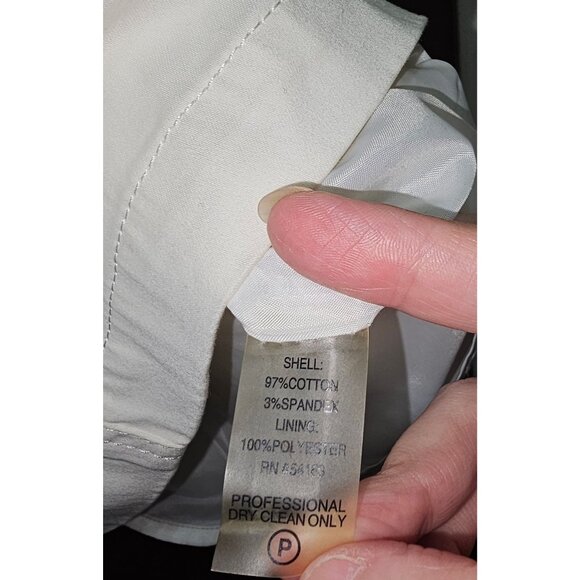 Calvin Klein White Elegant Dress - Picture 7 of 10